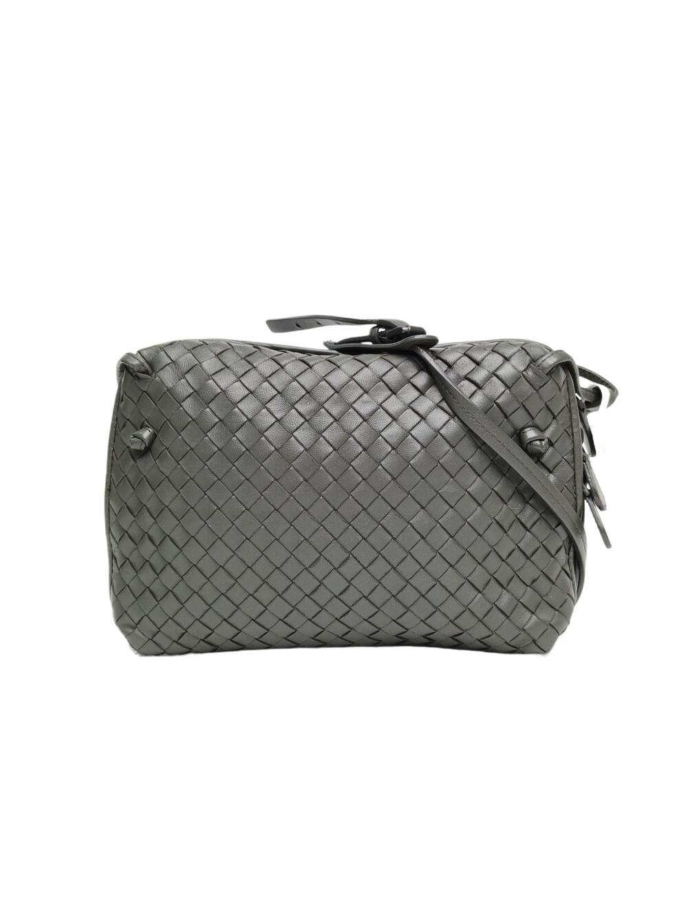 Bottega Veneta Gray Leather Crossbody #360164B71B
